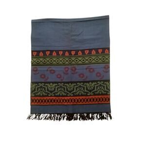 Marie Ellyse scarf/wrap flower pattern 100% acrylic women’s France